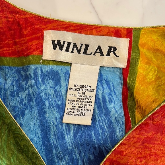 Colorful Patchwork Kaftan - Picture 2 of 6